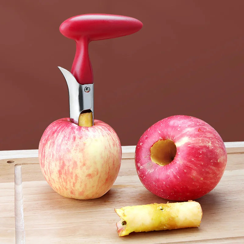 Cortador de miolo de maçã em aço inoxidável